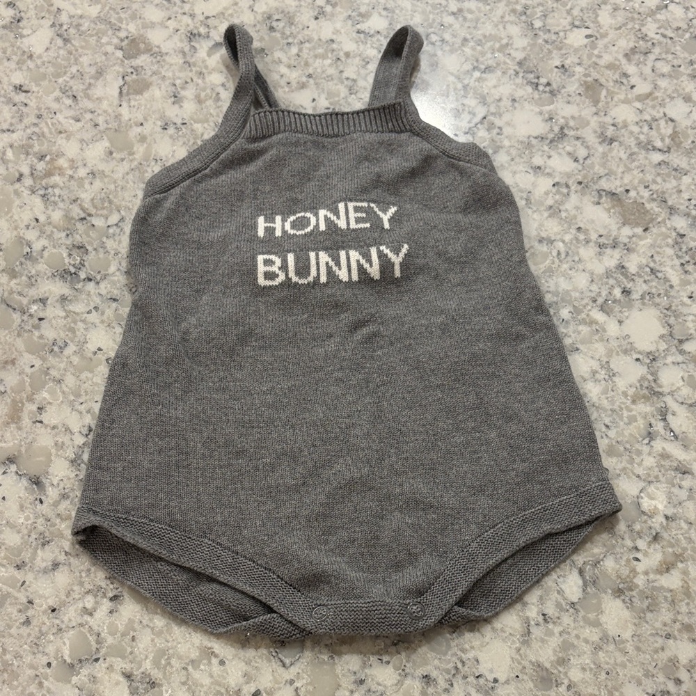 Cat & Jack Gray 'Honey Bunny' Kids One Piece